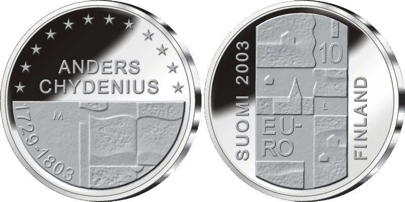 10 Euro Chydenius Finnland 