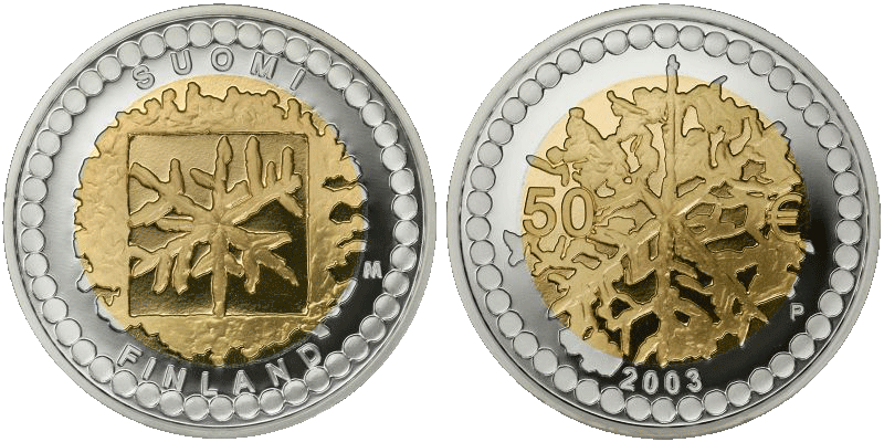 50 Euro Goldmünzen Finnland 