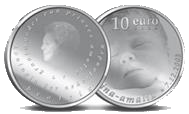 10 Euro Amalia Niederlande 