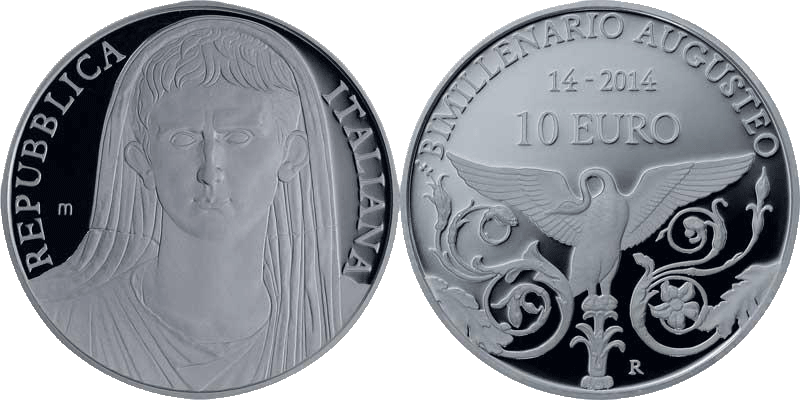 10 Euro Augustus Italien 