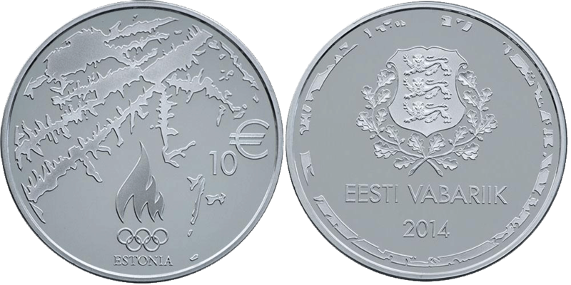 10 Euro Sotschi Estland 