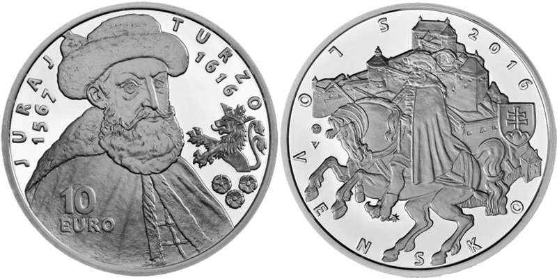 10 Euro Turzo Slowakei 
