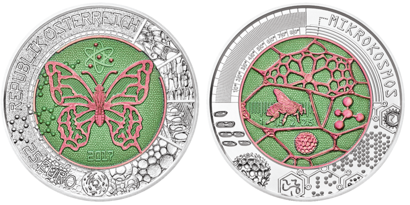 25 Euro Mikrokosmos Österreich 