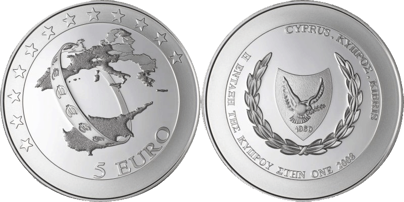 5 Euro Beitritt Zypern 