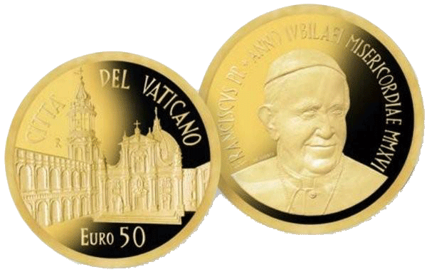 50 Euro Loreto Vatikan 