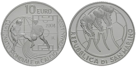 10 Euro Abwehr San Marino 
