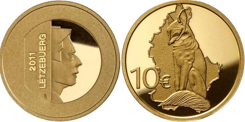 10 Euro Rénert Luxemburg 