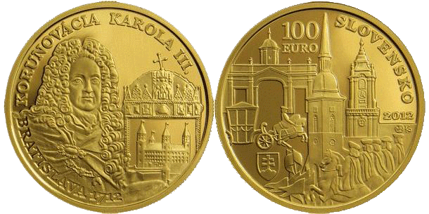 100 Euro Karl Slowakei 