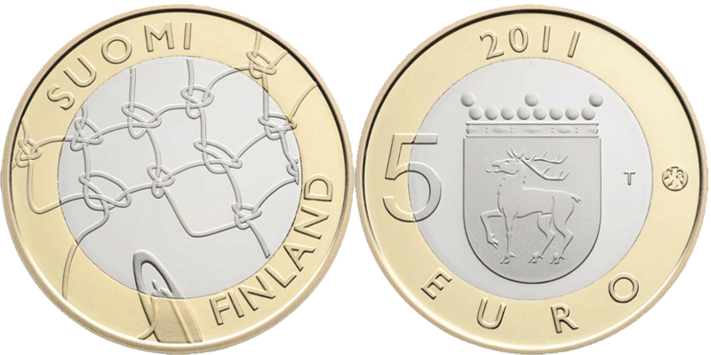 5 Euro Aland Finnland 