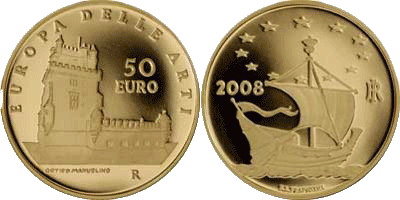 50 Euro Gothic Italien 