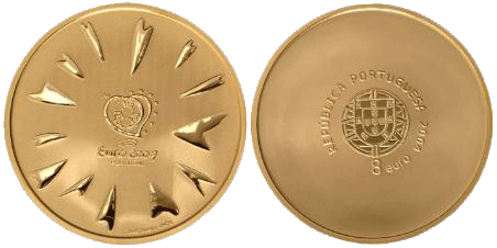8 Euro Gold Tor Portugal 