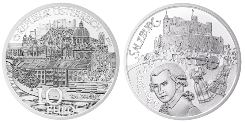 10 Euro Salzburg Österreich 
