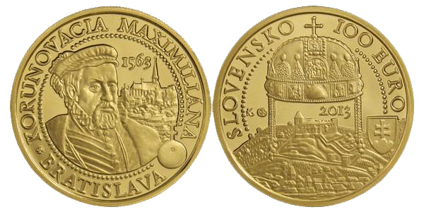 100 Euro Maximilian Slowakei 