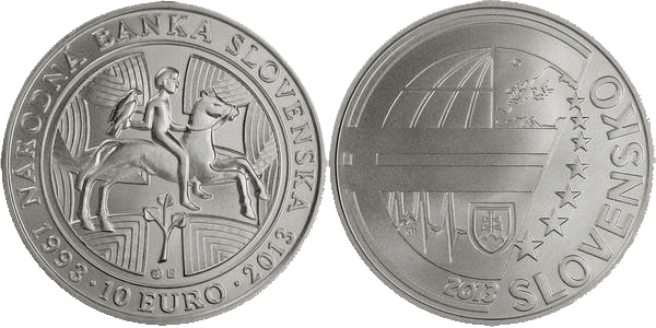 10 Euro Nationalbank Slowakei 