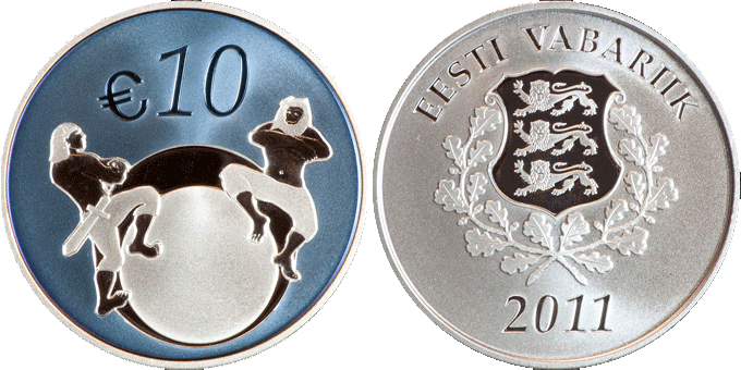 10 Euro Zukunft Estland 
