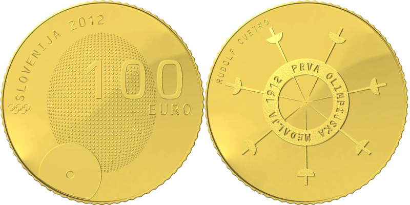 100 Euro Medaillen Slowenien 