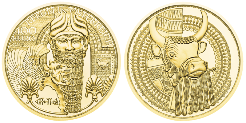 100 Euro Mesopotamien Österreich 