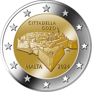2 Euro Gozo Malta 2024