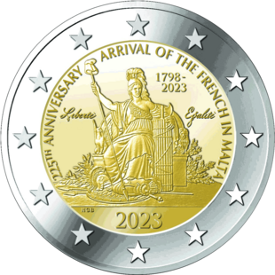 2 Euro Napoleon Malta 2023