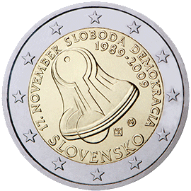2 Euro November 1989 Slowakei 2009