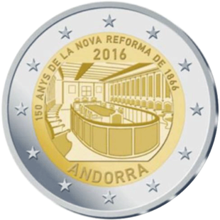 2 Euro Reform Andorra 2016