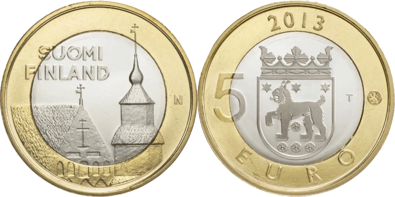 5 Euro Häme Finnland 