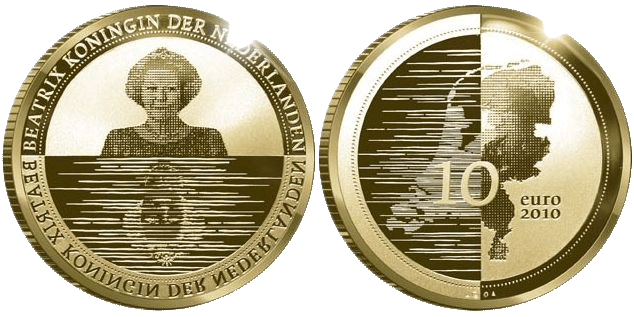10 Euro Wasserland Niederlande 