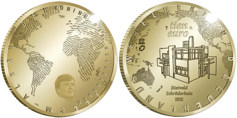 10 Euro Rietveld Schröder Niederlande 