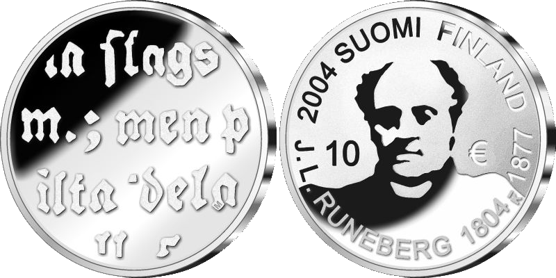 10 Euro Runeberg Finnland 