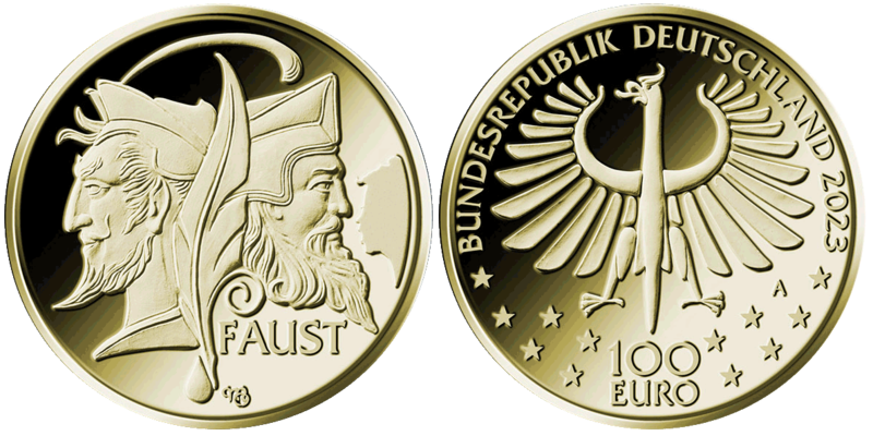 100 Euro Faust Deutschland 