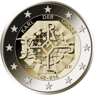 2 Euro Karl Deutschland 2023