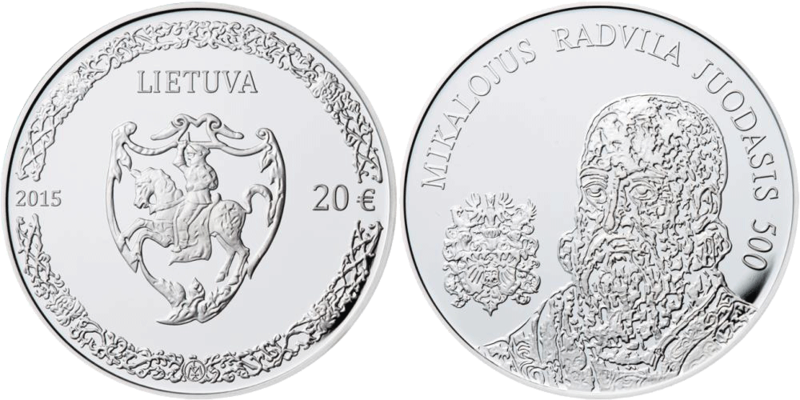 20 Euro Radziwill Litauen 