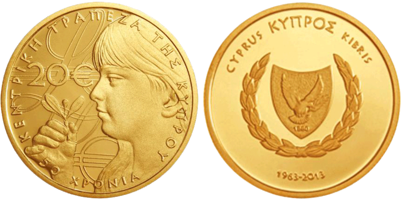 20 Euro Zentralbank Zypern 