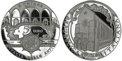 5 Euro Santa Chiara Italien 