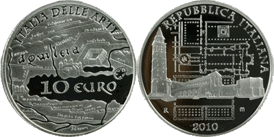 10 Euro Aquileia Italien 