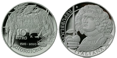 10 Euro Giorgione Italien 