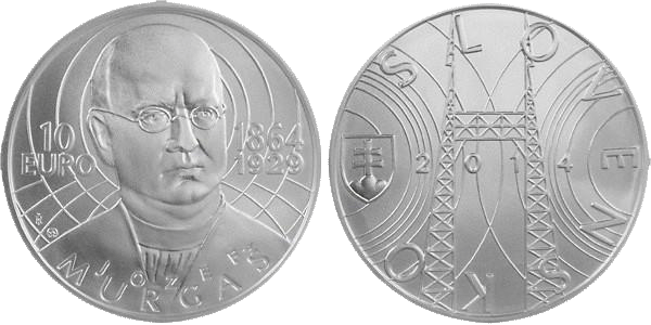 10 Euro Murgaš Slowakei 
