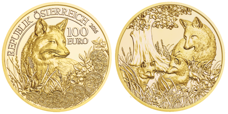 100 Euro Fuchs Österreich 