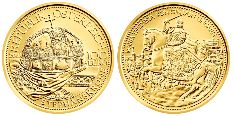 100 Euro Stephanskrone Österreich 