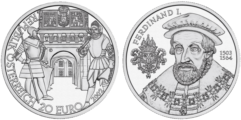 20 Euro Neuzeit Österreich 