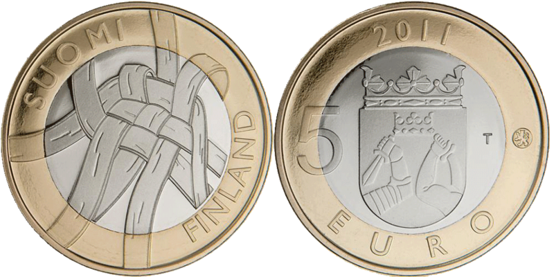 5 Euro Karelien Finnland 
