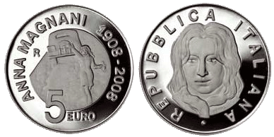 5 Euro Magnani Italien 