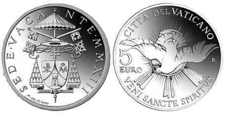 5 Euro Sede Vacante Vatikan 