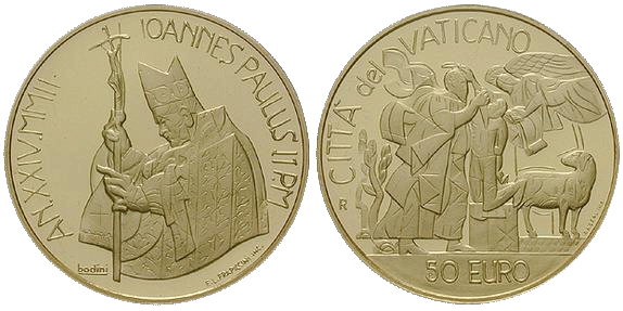 50 Euro Abraham Vatikan 