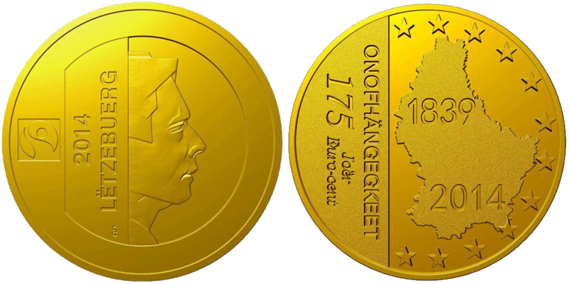 1.75 Euro Unabhängigkeit Luxemburg 