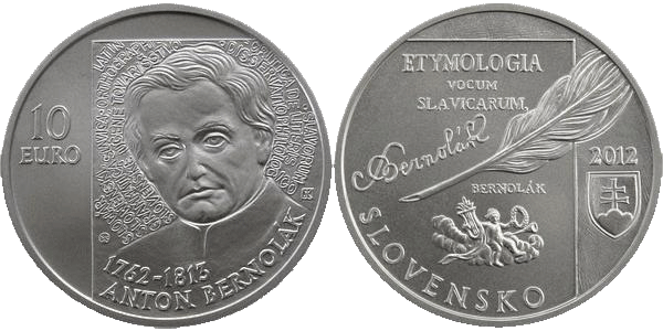 10 Euro Bernolák Slowakei 