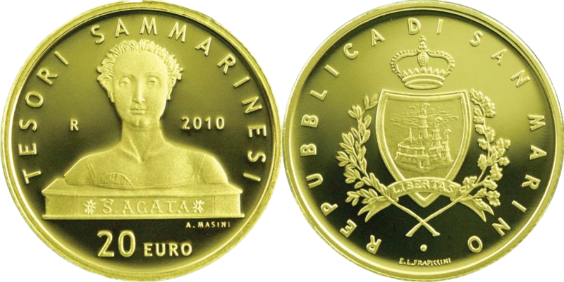 20 Euro Schätze San Marino 