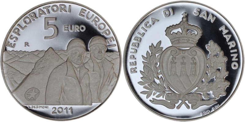 5 Euro Pazzaglia San Marino 