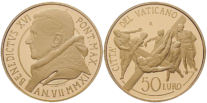 50 Euro Petrus Vatikan 