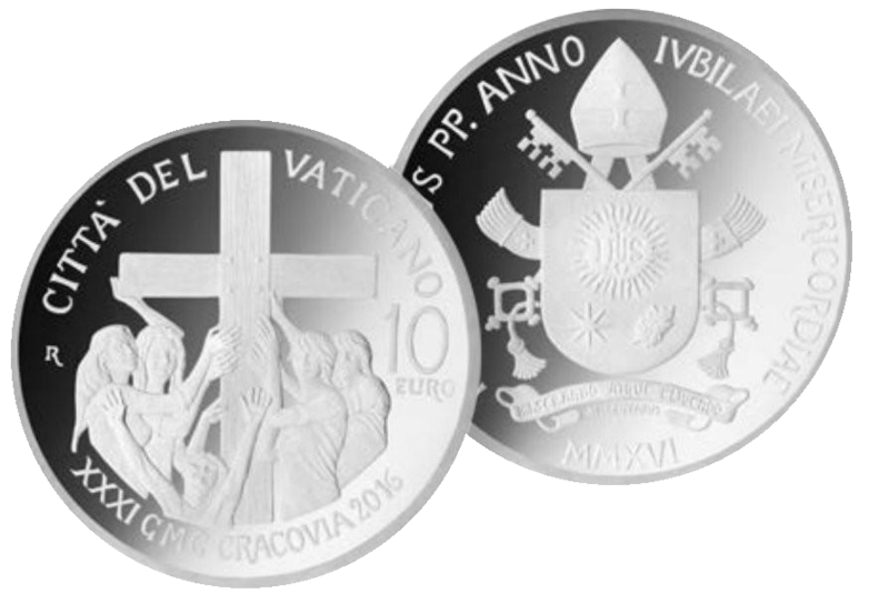 10 Euro Weltjugendtag Krakau Vatikan 